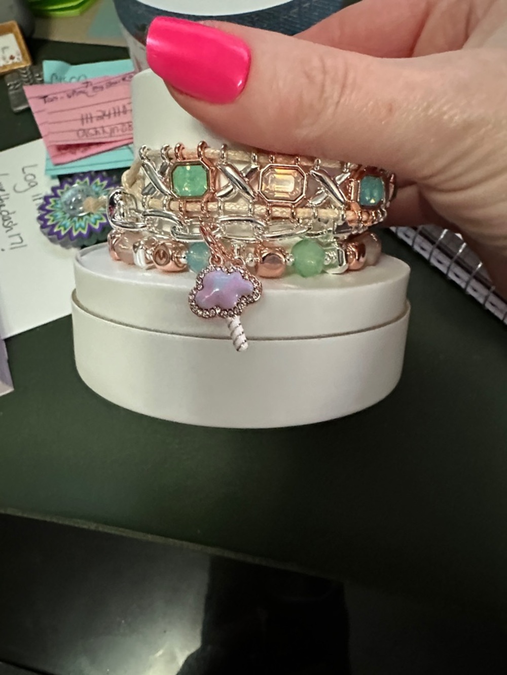 Bomb party spring stack - silver